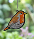 Bobbin Robin Stained Glass Effect Suncatcher